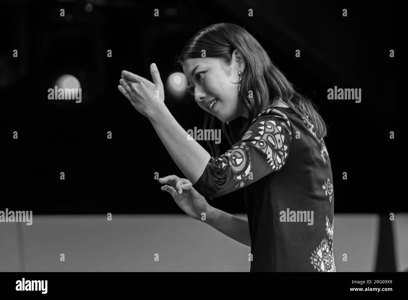 MIHO MAZAMA dirige M UNIT au Monterey Jazz Festival 2021 Banque D'Images