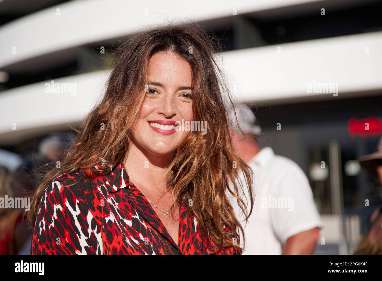 Cap d'Agde, France.5 juin,2023.SarahLaure Estragnat participe au festival les Hérault du Cinéma Cap d'Agde, France.5 juin,2023.SarahLaure Estragnat participe au festival les Hérault du Cinéma