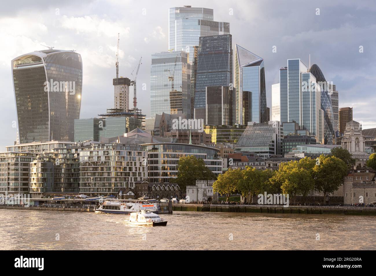 Ville de London Skyline Banque D'Images