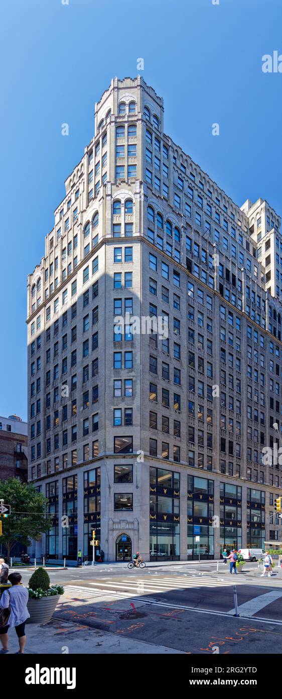 Quartier historique de Ladies’ Mile : Broadway Building, 915 Broadway, est un immeuble de loft centenaire modernisé pour les bureaux. Banque D'Images