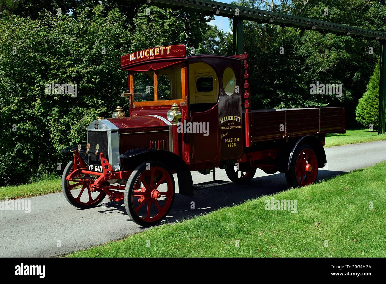 Camion Lucketts Albion 24hp 1925 Banque D'Images