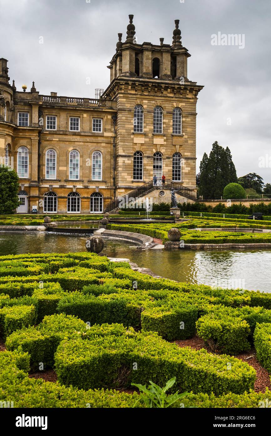 Palais de Blenheim, Angleterre Banque D'Images