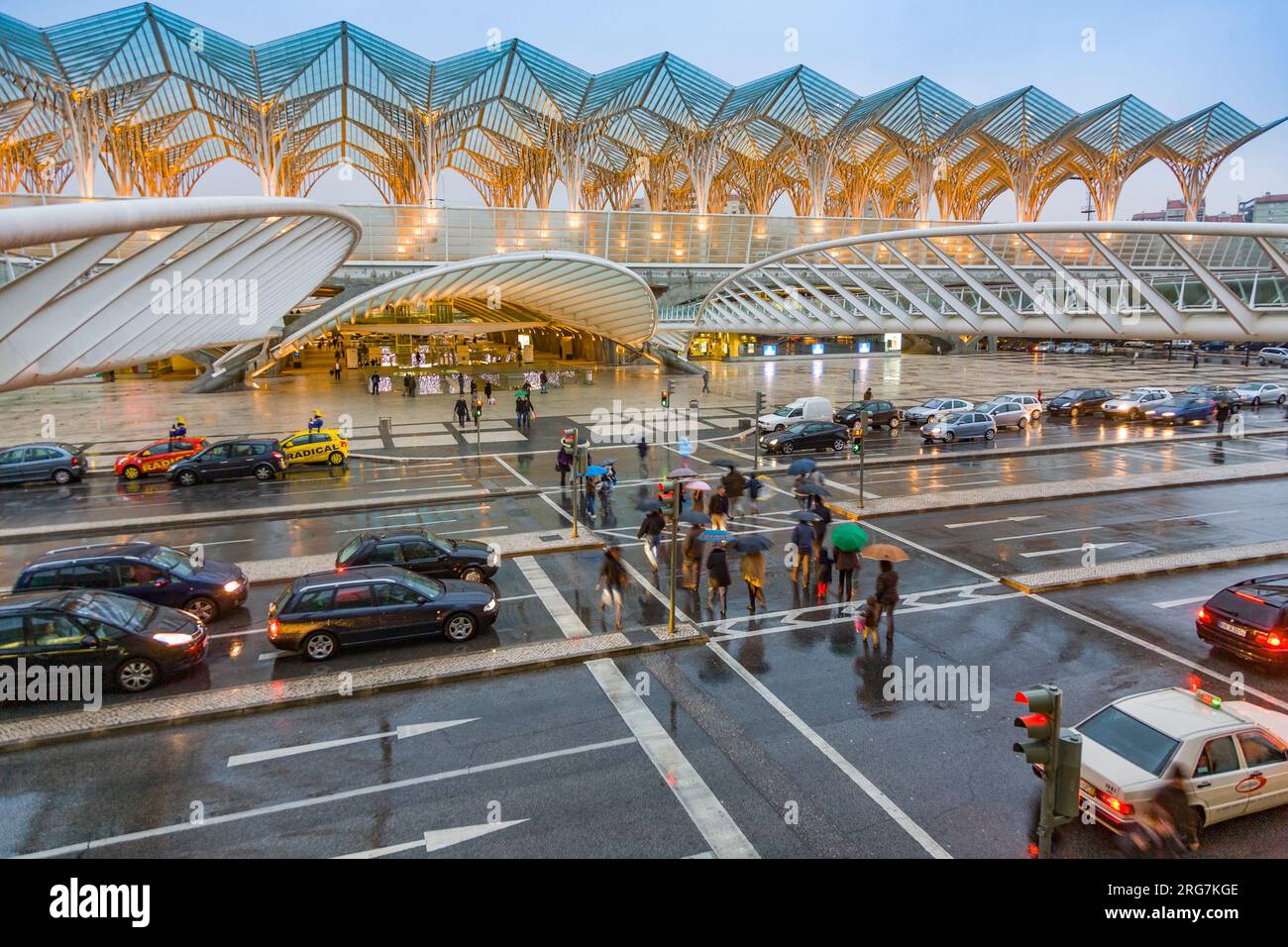 Lisbonne, Portugal - 27 décembre 2008 : Centre commercial Vasco da Gama (zone expo) à Lisbonne, Portugal. Il est près de la célèbre station de métro Oriente avec Banque D'Images