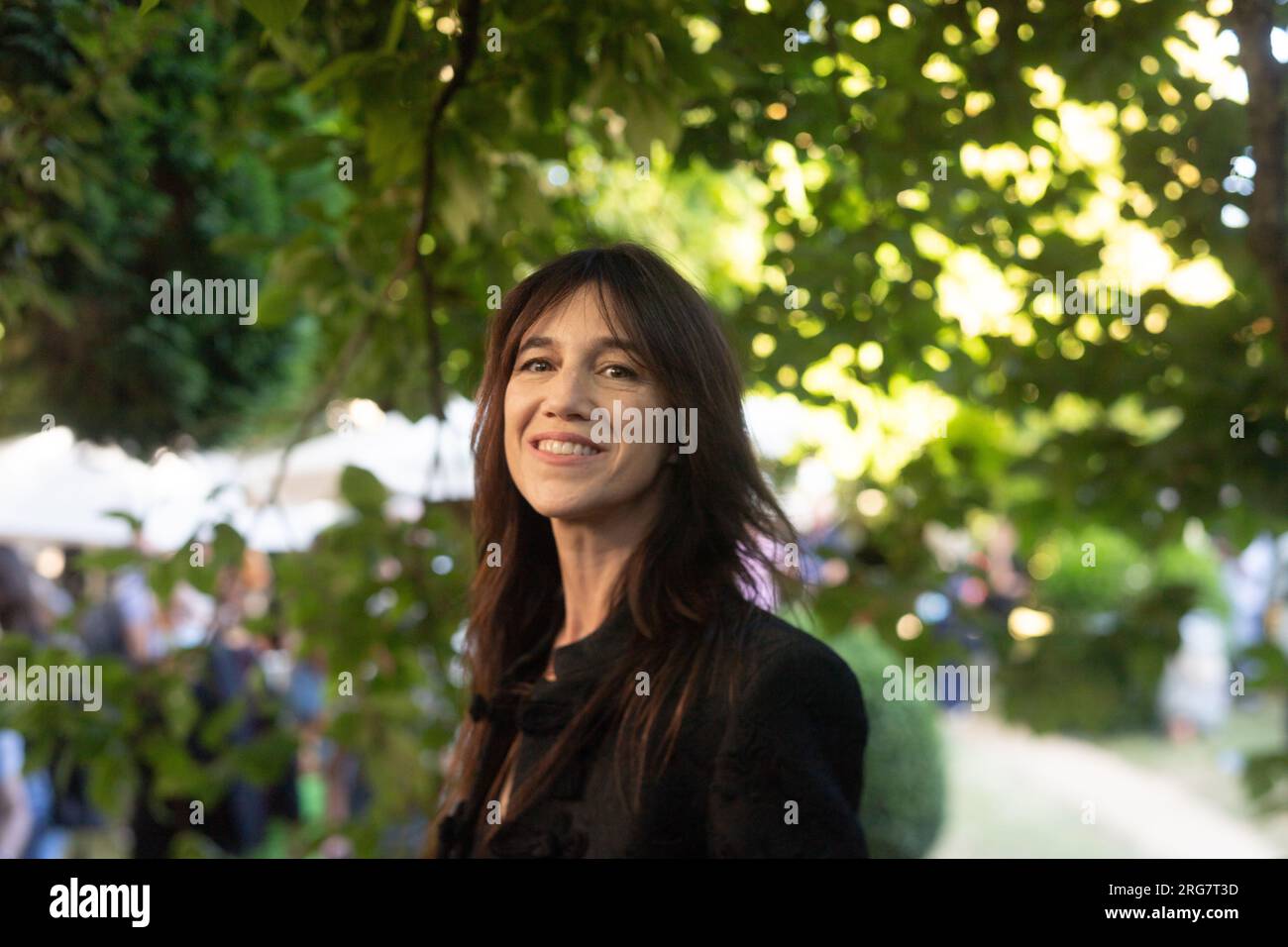 Charlotte Gainsbourg Festival du film francophone Angoulême Banque D'Images