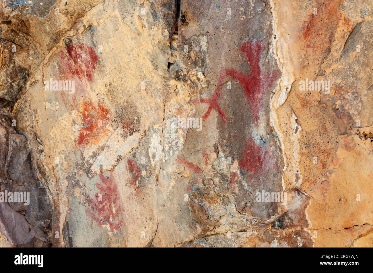 Gila Cliff Dwellings National Monument au Nouveau-Mexique Banque D'Images