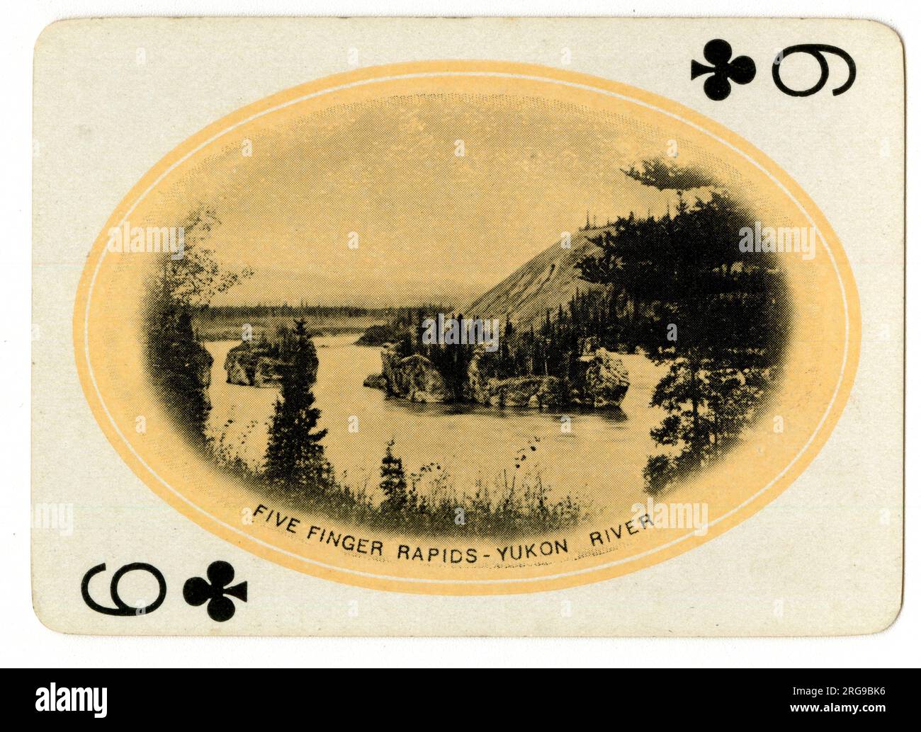 Five Finger Rapids, Yukon River - Alaska Yukon Pacific exposition, Seattle, États-Unis. Banque D'Images