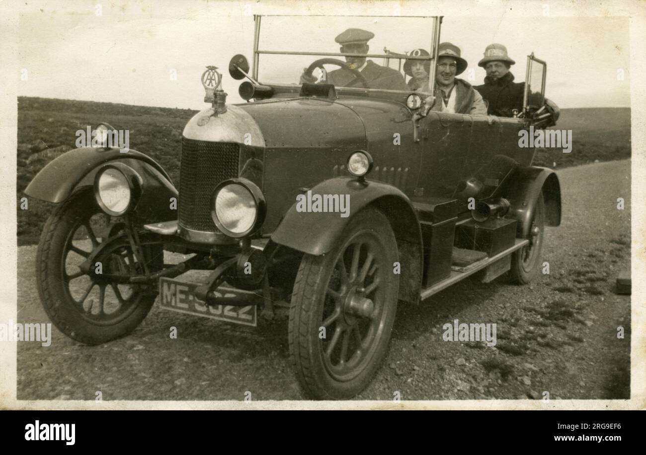 Bullnose Morris Vintage car, Grande-Bretagne. Banque D'Images