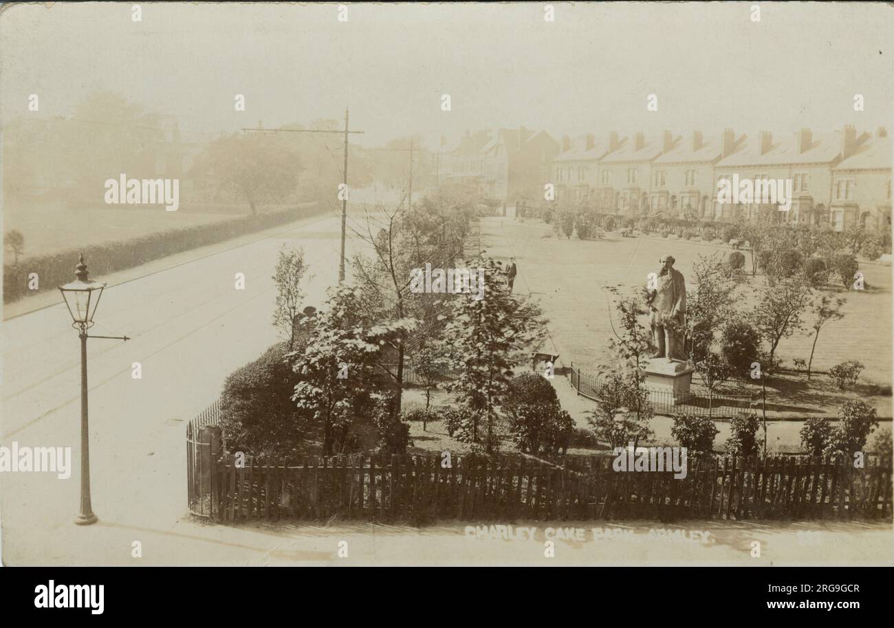 Charlie Cake Park à Snow, Armley, Leeds, Yorkshire, Angleterre. Banque D'Images