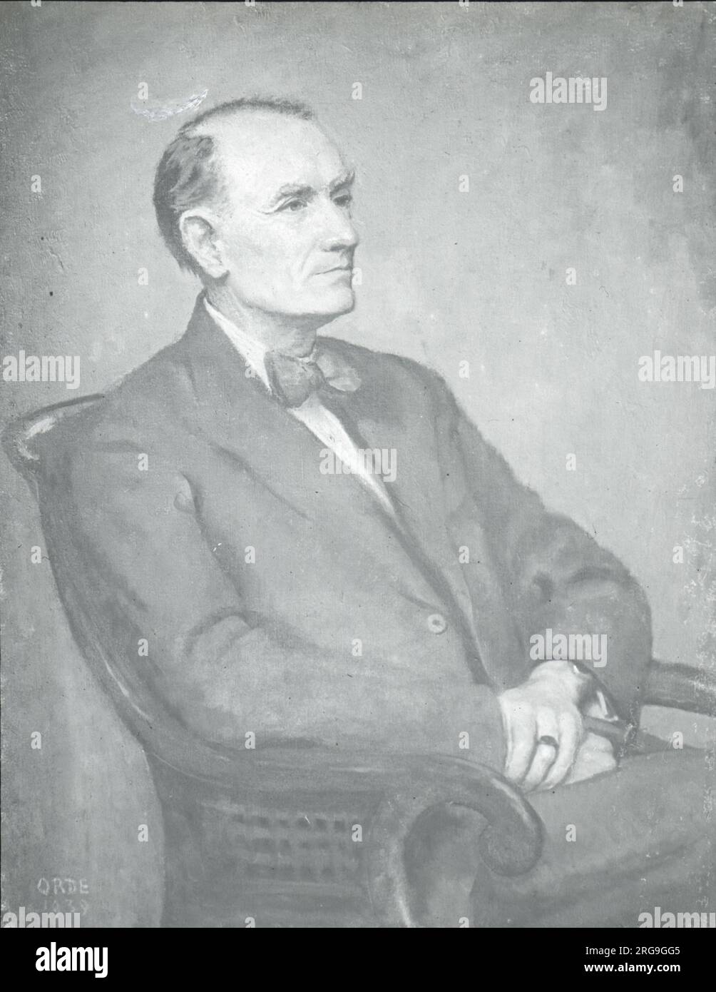 M. H. E. Wimperis - Portrait en tant que Président R.AE.S. Banque D'Images