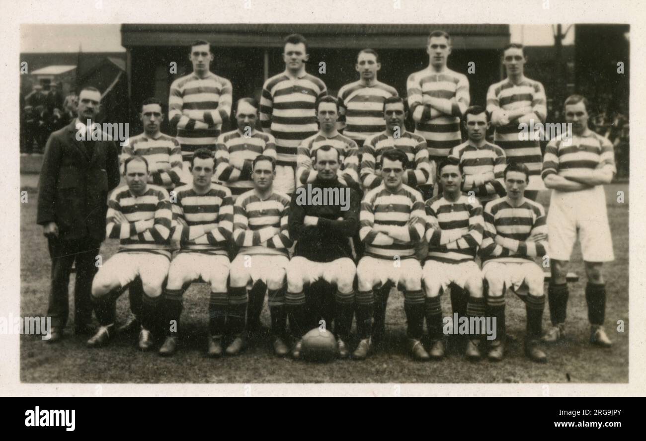 Celtic football Club - équipe Banque D'Images
