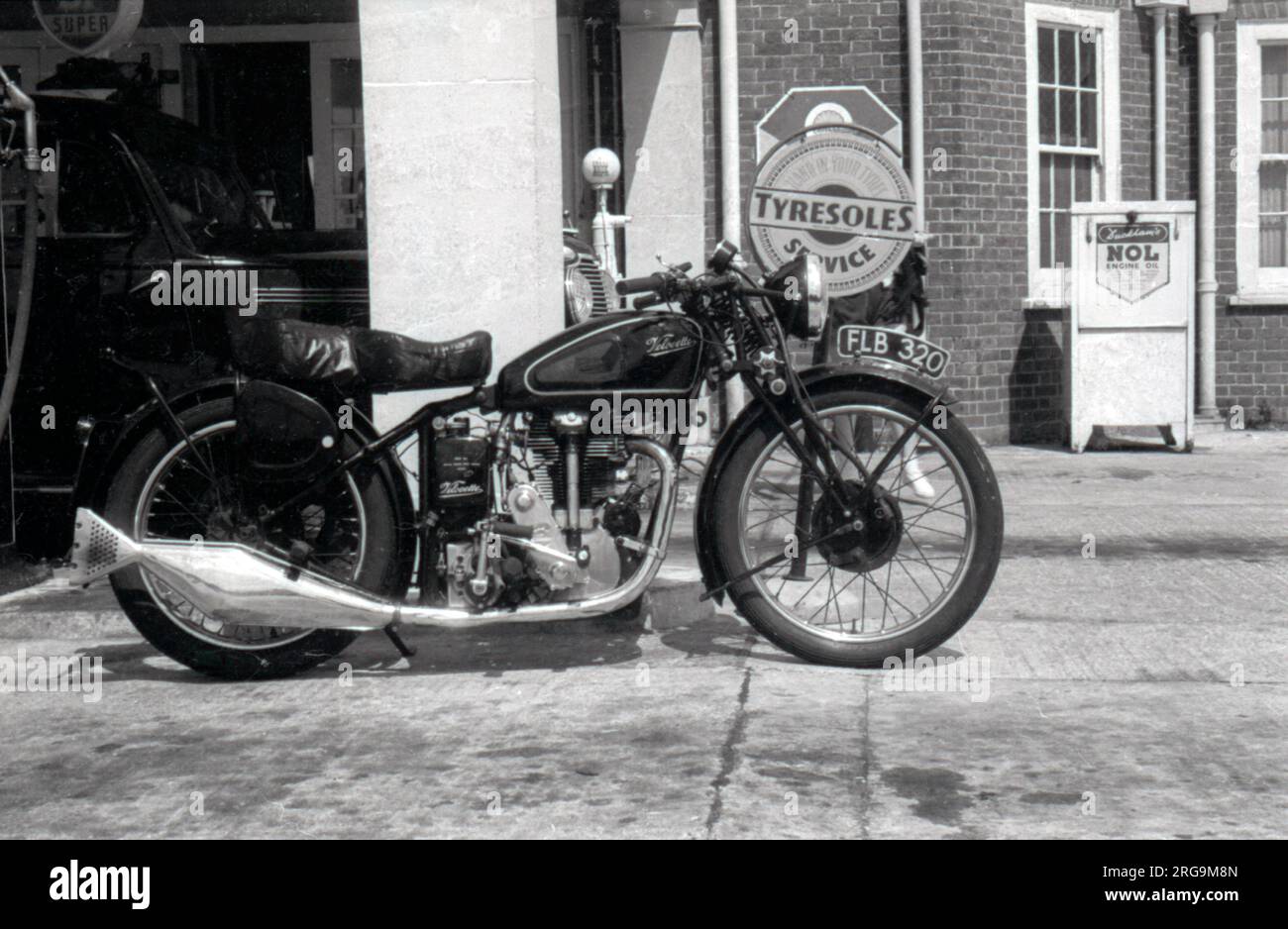 Velocette Motorcycle - KSS Mk.II, 1936. Banque D'Images