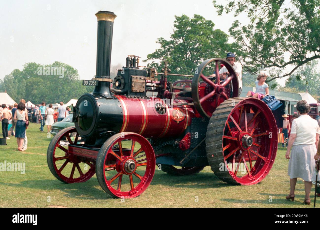 Moteur général Marshall, regn. DO2056, numéro 51025, Margaret. Construit en 1908 par Marshall, Sons & Co., avec un moteur à cylindre simple 7 NHP. Banque D'Images