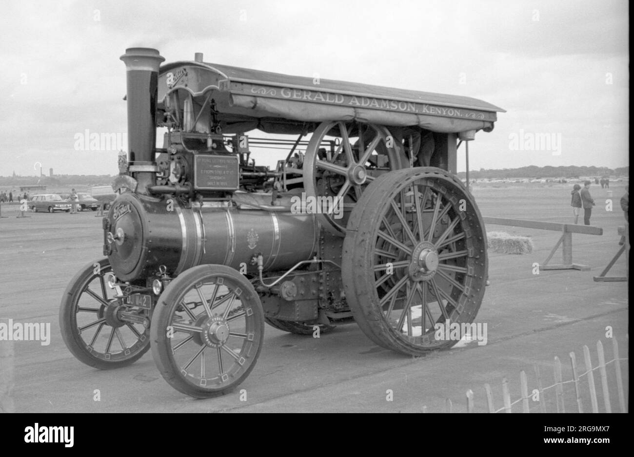 Moteur universel Foden, réf. Numéro DJ 1142 : 443, « Victoria ». Construit en 1899 par Edwin Foden, fils et Co d'Elworth Works, Sandbach, alimenté par un moteur à vapeur composé de 6 PSN. Banque D'Images