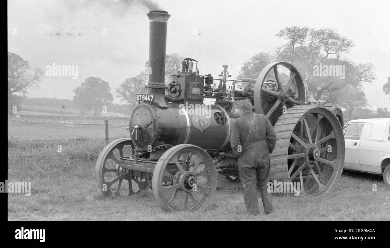 Moteur général Marshall, regn. BT 6447, numéro : 76751. Construit en 1923 par Marshall, Sons & Co., avec un moteur à cylindre simple 7 NHP. Banque D'Images