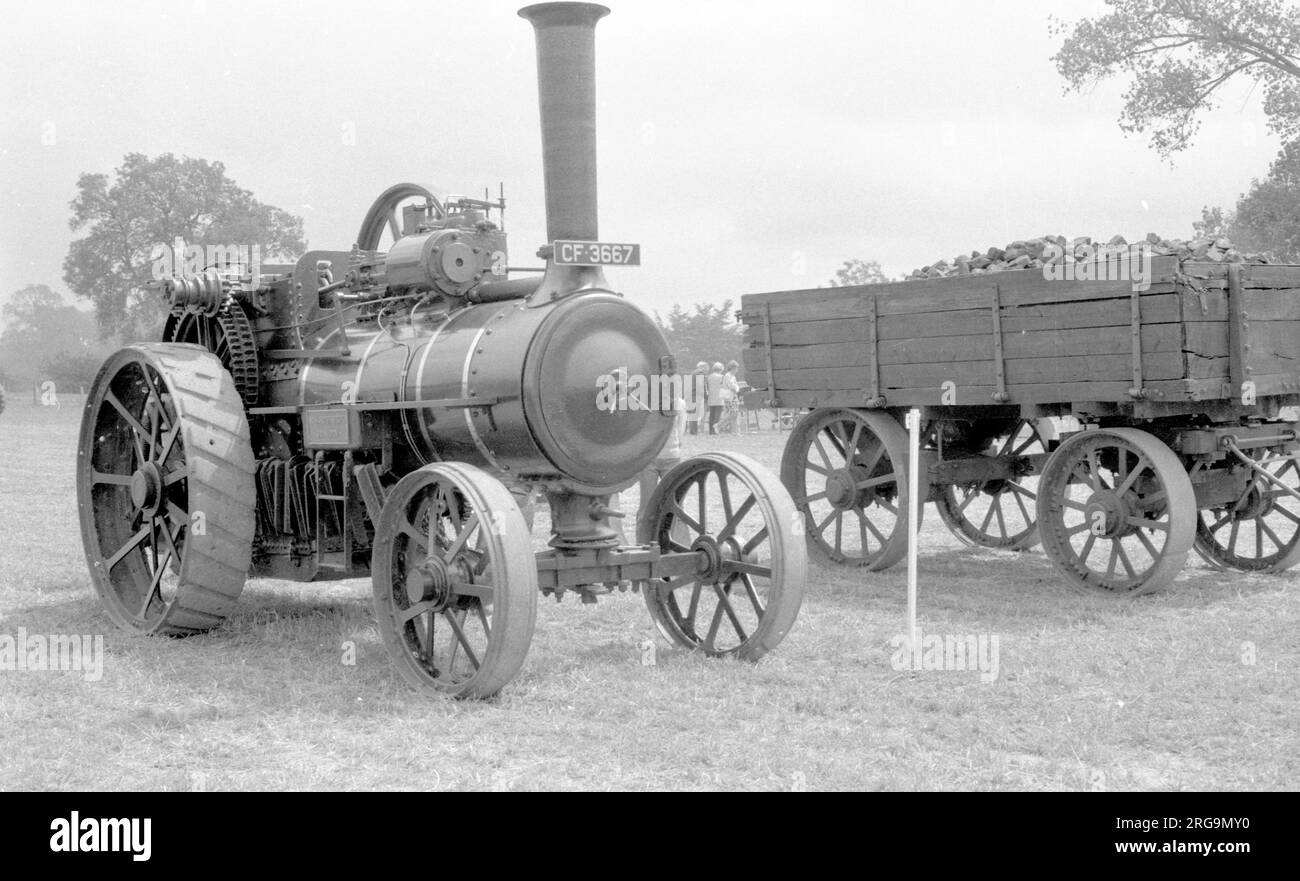 Moteur à usage général Burrell, réf. Cf 3667, numéro: 748, 'siècle'. Construit en 1877 par Charles Burrell & Sons à Thetford, à Norfolk, alimenté par un moteur à vapeur à cylindre unique 8 NHP. Banque D'Images