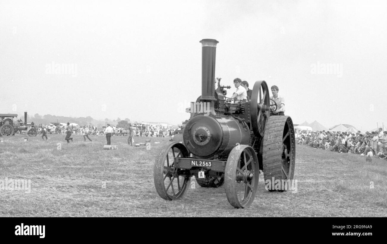 Ransomes Sims & Jefferies General Purpose Engine, regn. NL 2563, numéro 27548. Construit en 1919 par Ransomes Sims & Jefferies à Ipswich, équipé d'un moteur à vapeur 7 NHP. Banque D'Images