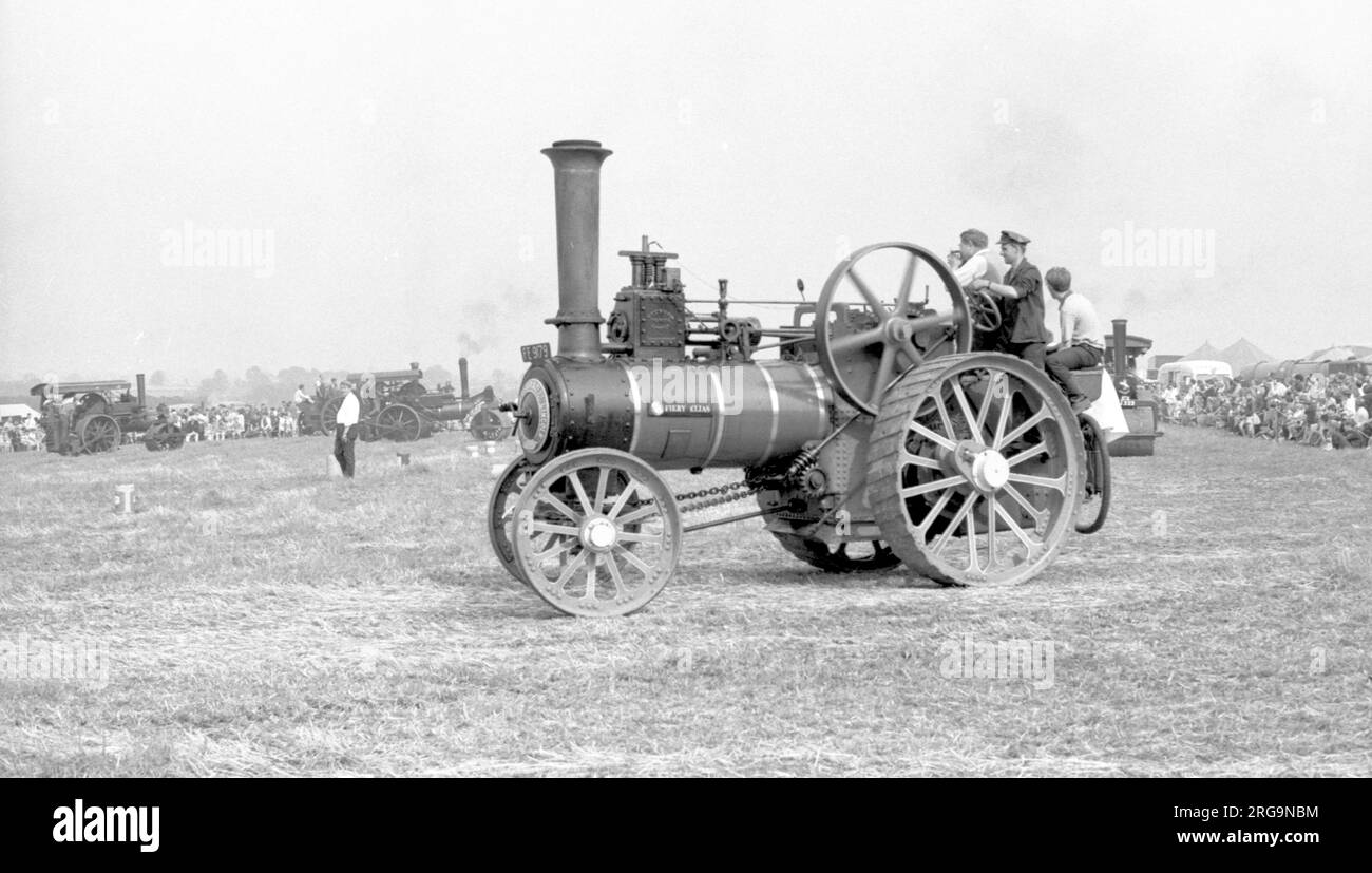 Foster General Purpose Engine, regn. FE 9179, numéro 14593, Fiery Elias. Construit en 1927 par William Foster & Co. À Lincoln, alimenté par un moteur à vapeur à cylindre unique 8 NHP. Banque D'Images
