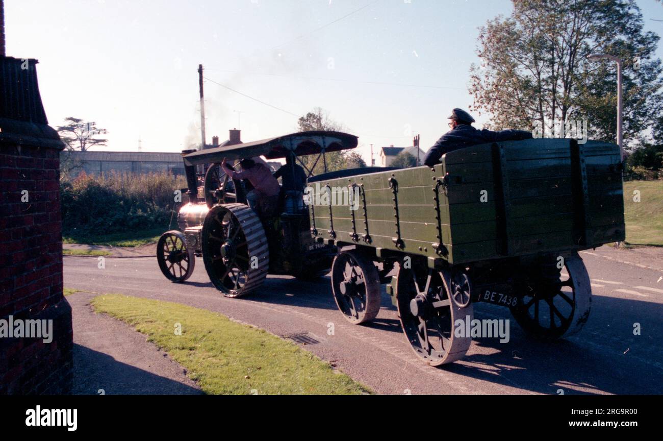 Fabricant: Ruston Proctor Type: Usage général Numéro du moteur: 35501 Construit: 1908 enregistrement: BE 7438 classe: SHS cylindres: Un seul PSN: 8 Nom: Le muddler Banque D'Images