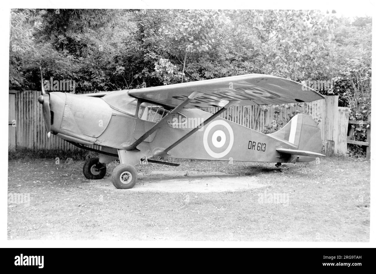 Foster-Wickno GM.1 Warferry DR613. Construit sous le nom de Foster-Wickno GM.1 Wicko G-AFJB (msn 5) pour le Midland Aero Club en 1938, AFJB a été impressionné par la Royal Air Force en juillet 1941, a survécu à la guerre et est actuellement préservé. Banque D'Images