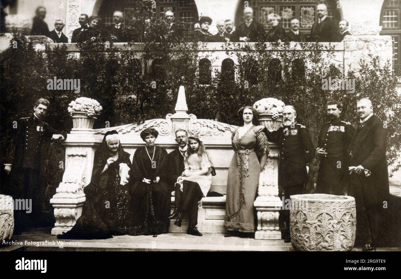 La famille royale roumaine. Le roi Carol Ier de Roumanie (18391914