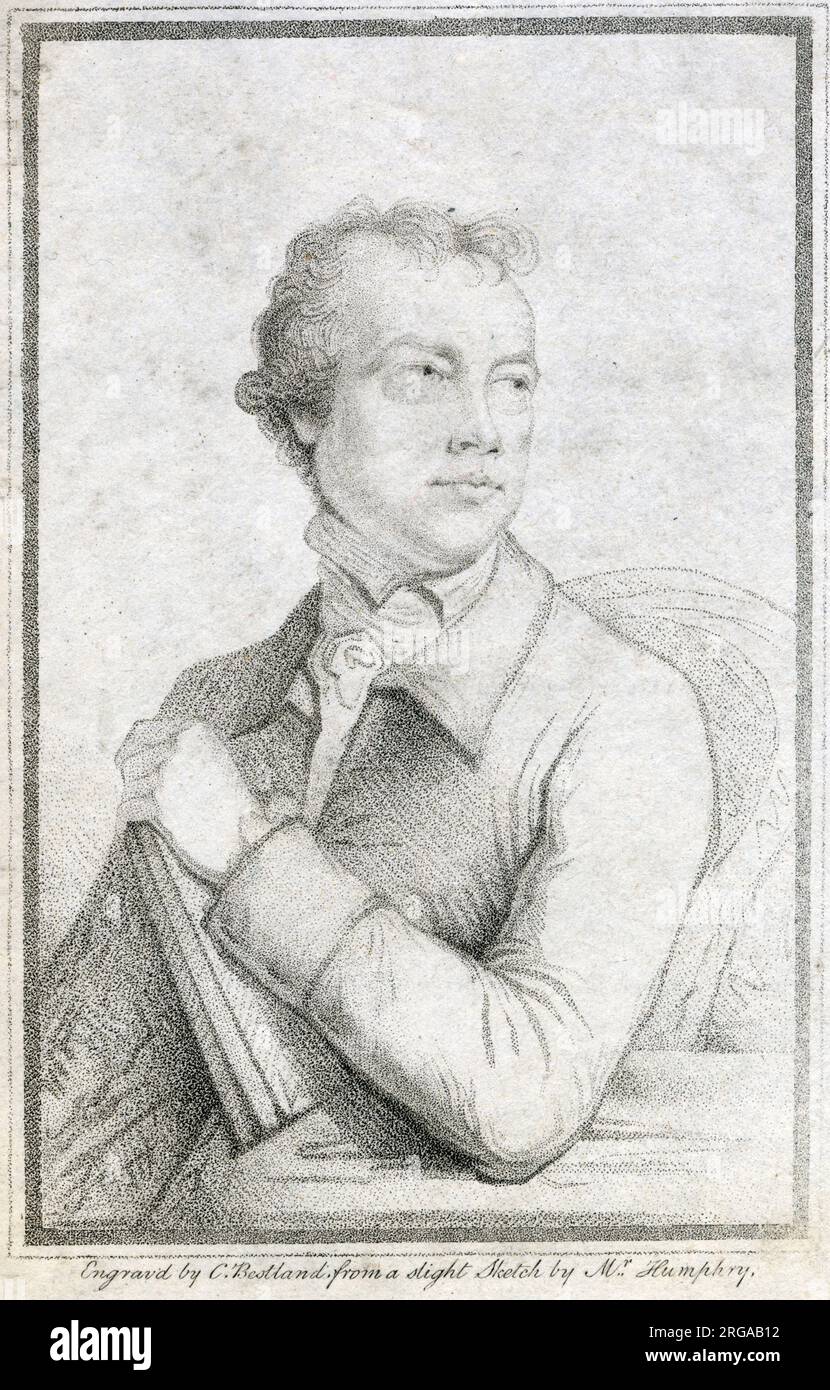 William Julius Mickle (1734 - 1788), poète écossais Banque D'Images