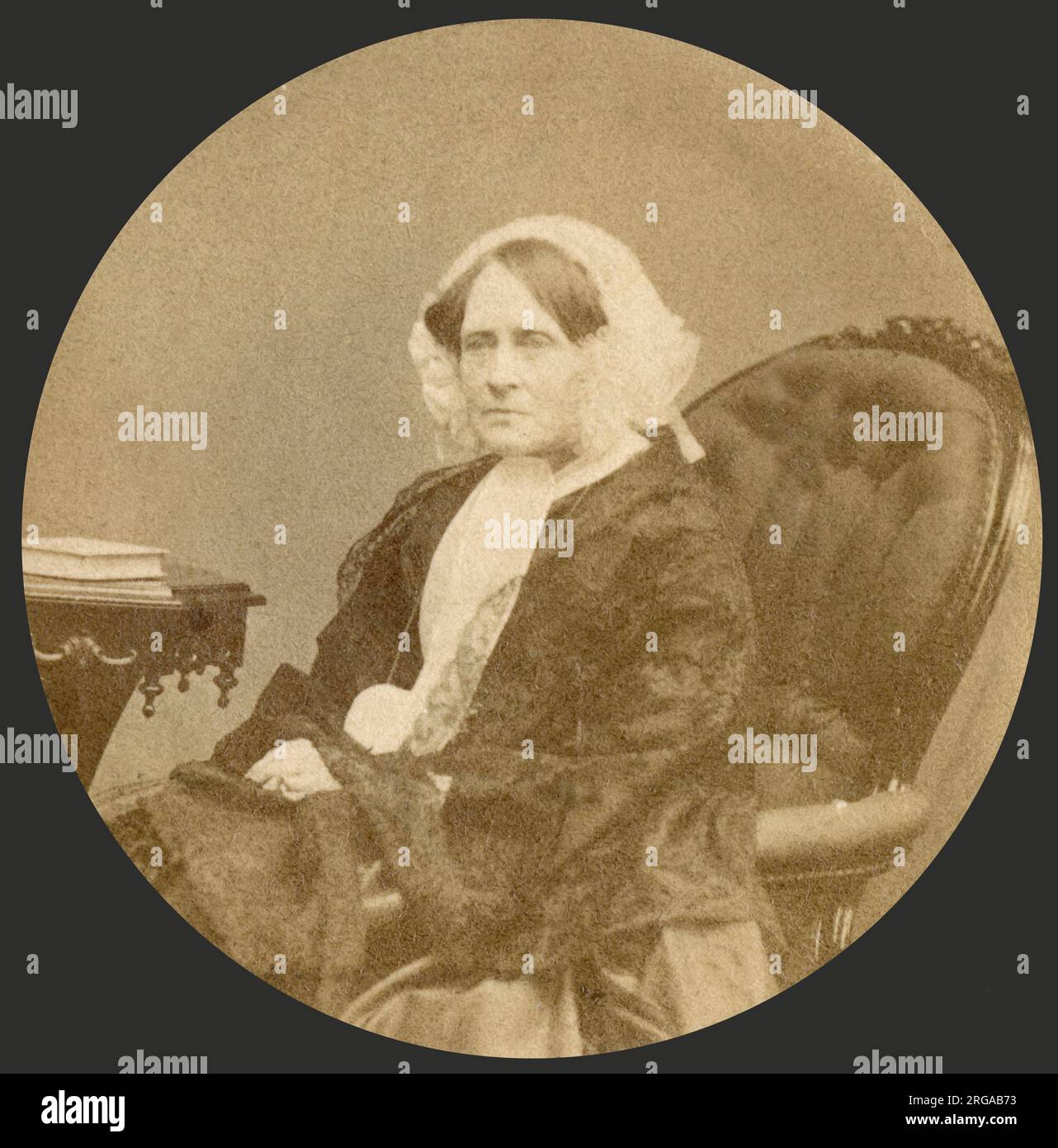 Jane Shirreff (1811-1883) (Mme William Walcott) - chanteuse et actrice d'opéra Banque D'Images
