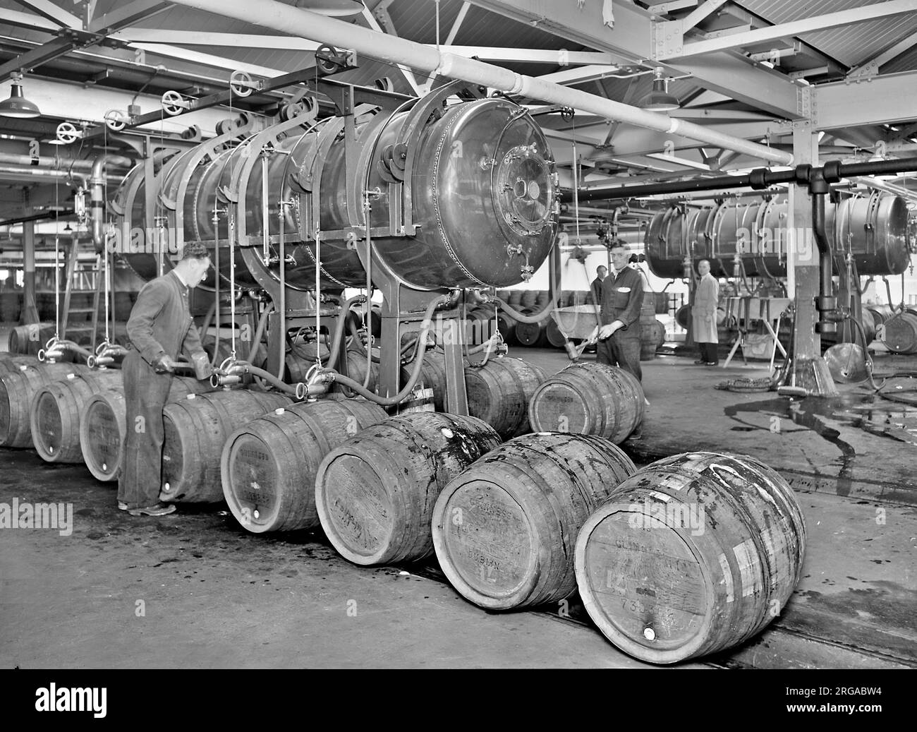 The Guinness Brewery, St James's Gate, Dublin, République d'Irlande, vers 1946. Banque D'Images