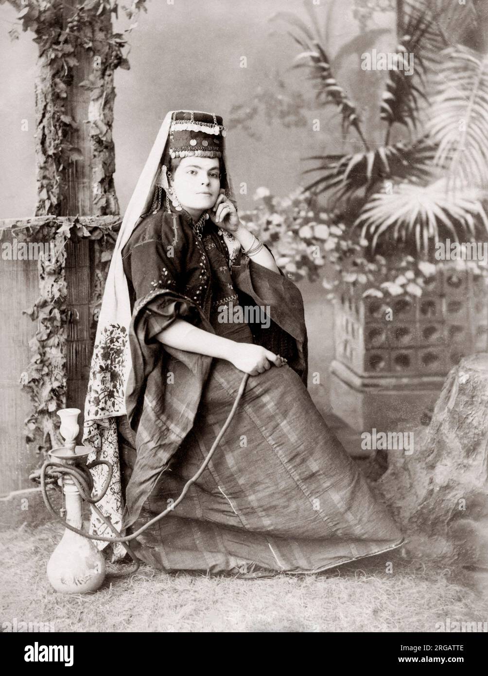 Femme de Jérusalem, c.1880 . Banque D'Images