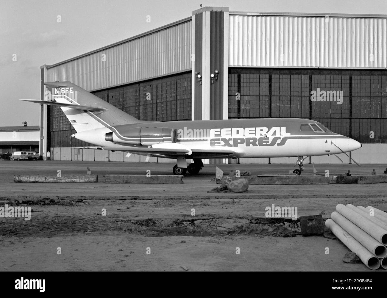 Dassault Falcon 20DC N16FE (msn 233), de Federal Express (FedEx). Banque D'Images