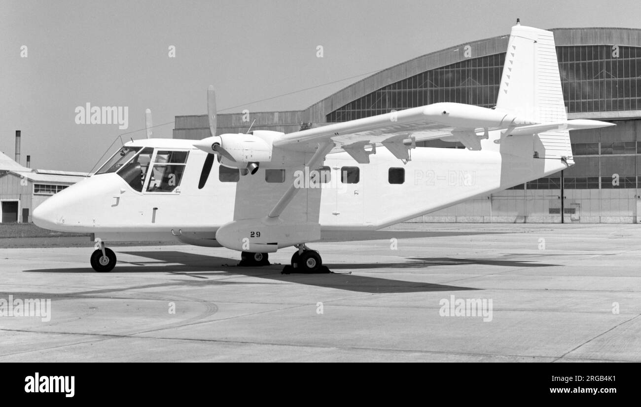 Government Aircraft Factories (GAF) N.22 Nomad P2-DHJ Banque D'Images