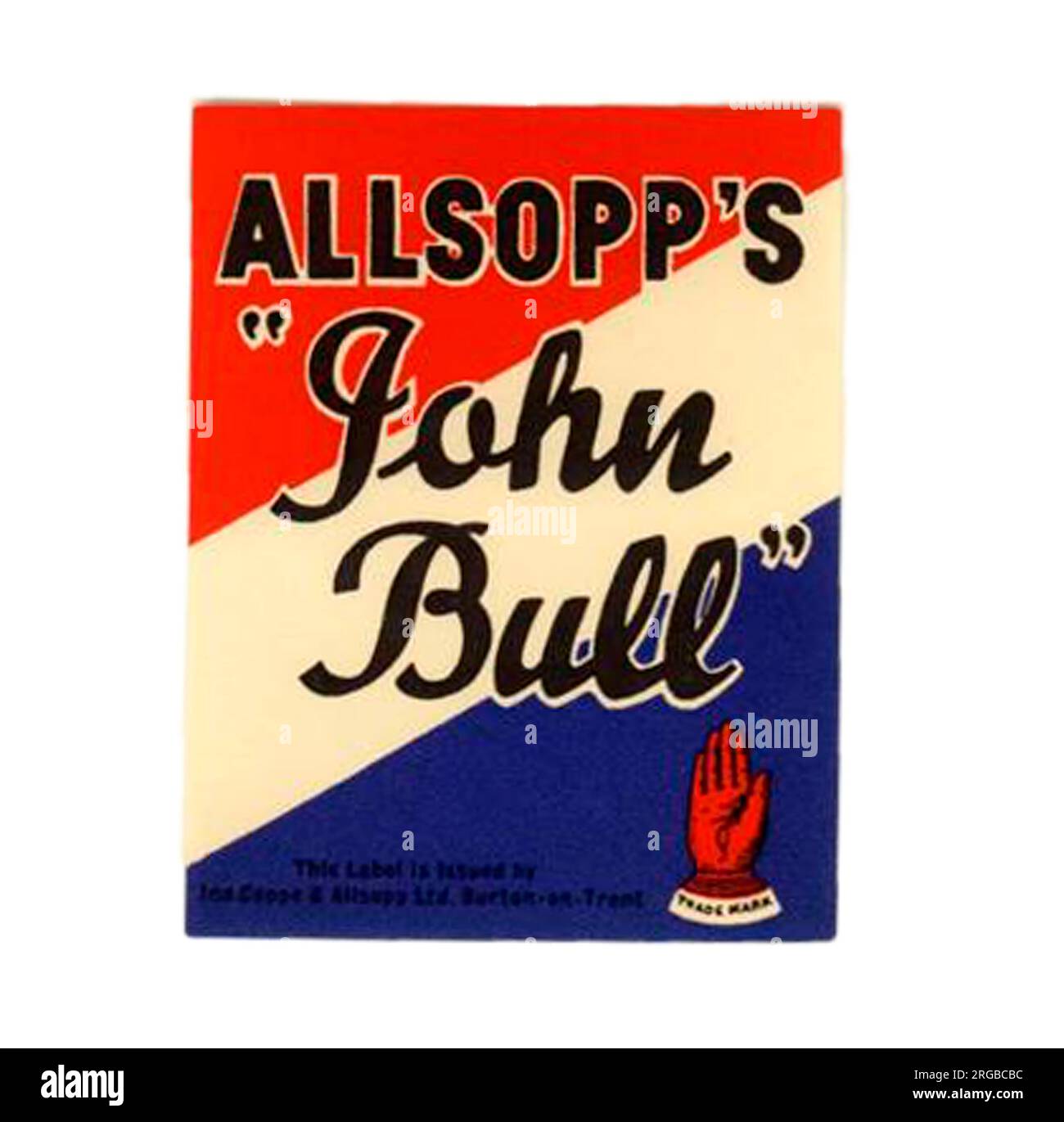 John Bull d'Allsopp Banque D'Images