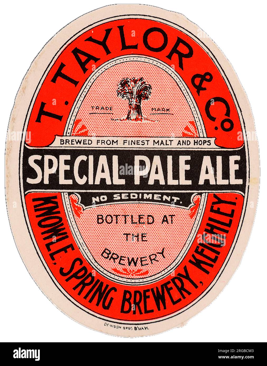 Timothy Taylor Special Pale Ale Banque D'Images