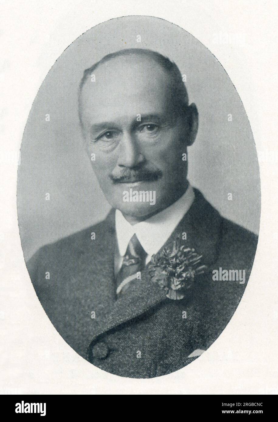 Sir Henry Walter Gilbey, 2nd Baronet (1859-1945) - Président de W. & A. Gilbey. Il a succédé au titre de 2nd Baronet Gilbey, d'Elsenham Hall, Essex, le 12 novembre 1914. Banque D'Images