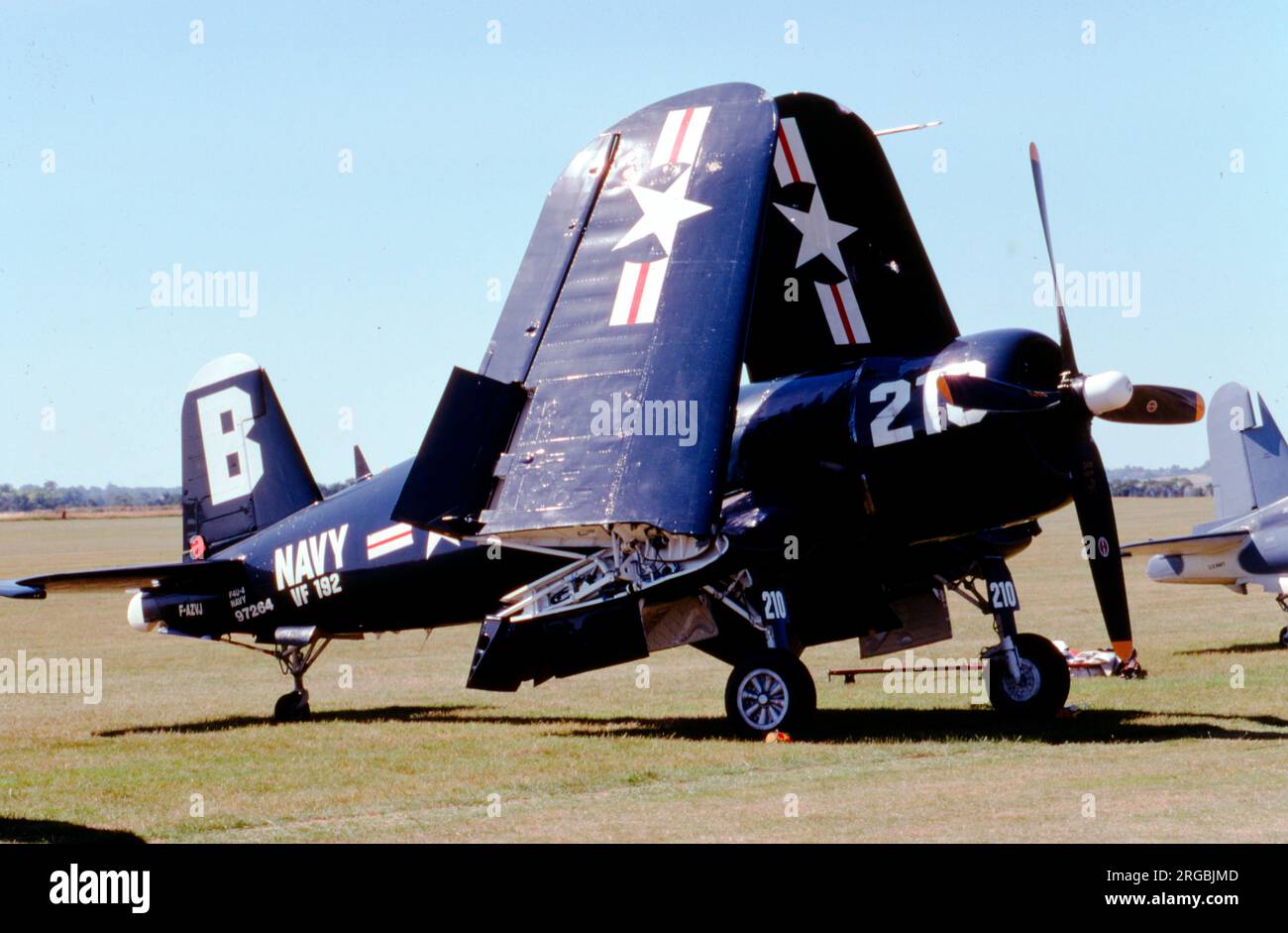 Vought F4U-4 Corsair F-AZVJ / 97264 (msn 9418). Banque D'Images