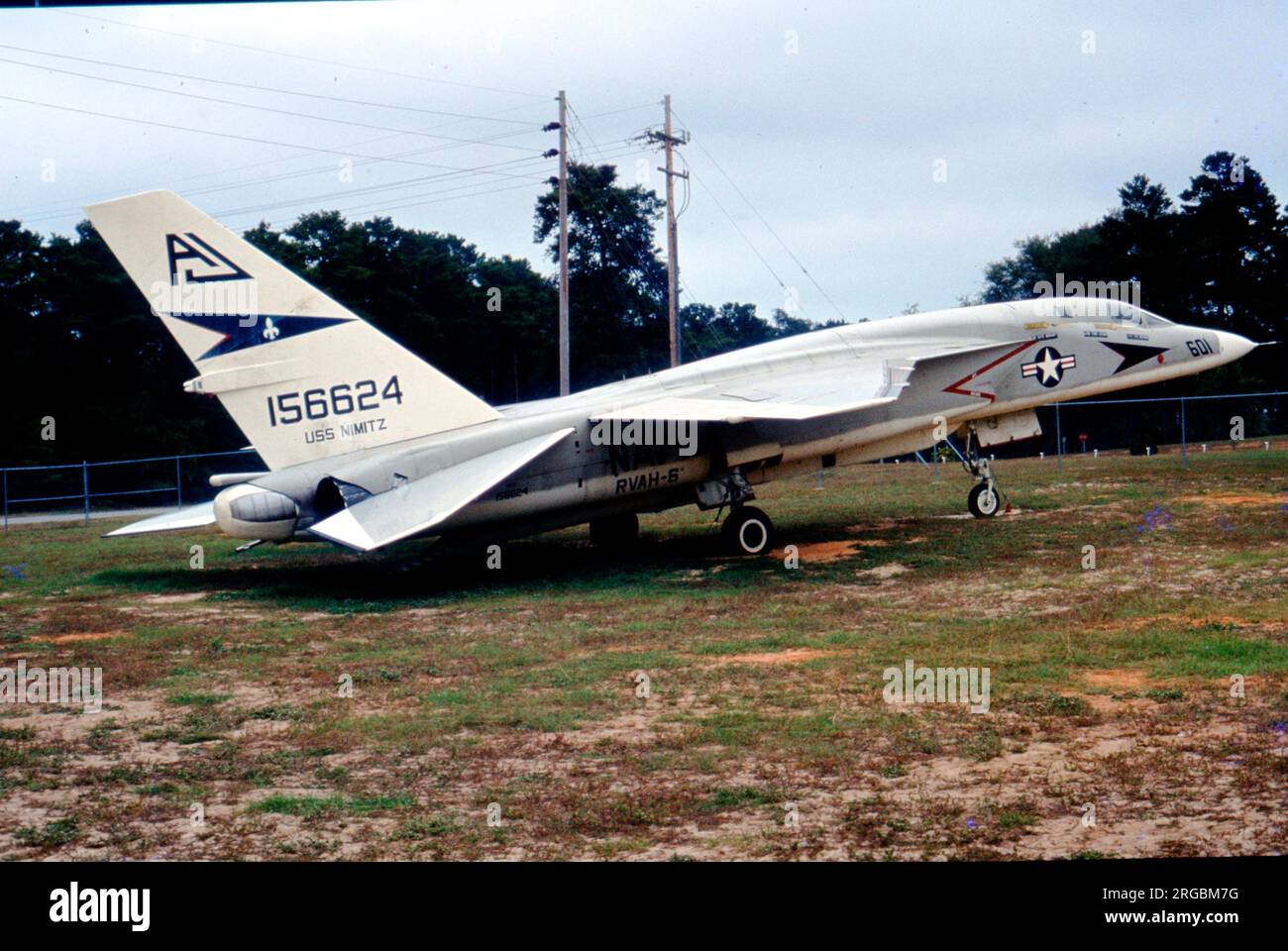 Amérique du Nord RA-5C Vigilante 156624 (msn NR316-17), exposé au Musée national de l'aviation navale de Pensacola, FL. Banque D'Images