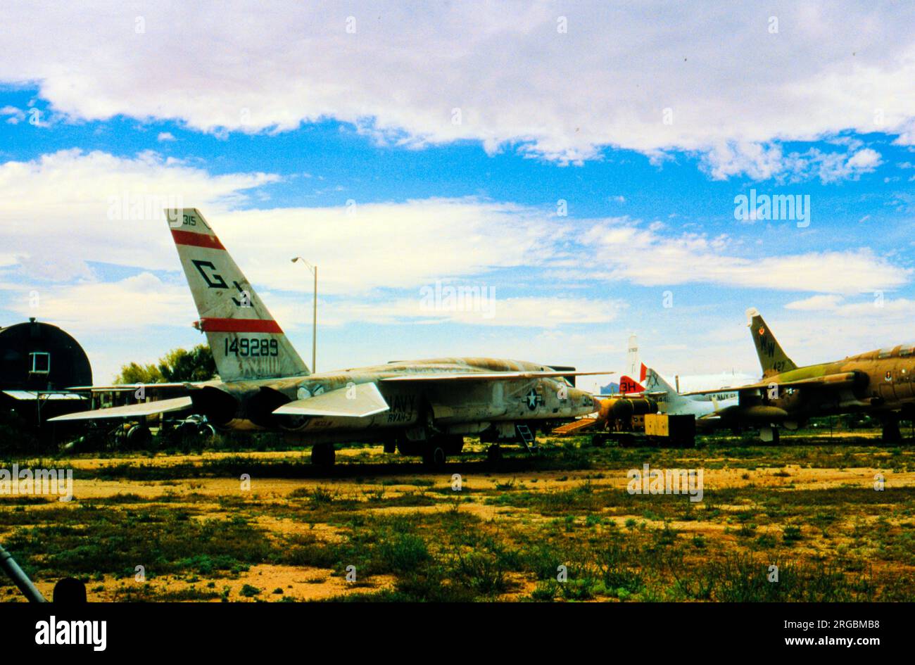 United States Navy (USN) - North American Rockwell RA-5C Vigilante 149289 (msn NA269-24), au musée Pima Air and Space, Tucson, AZ. Banque D'Images