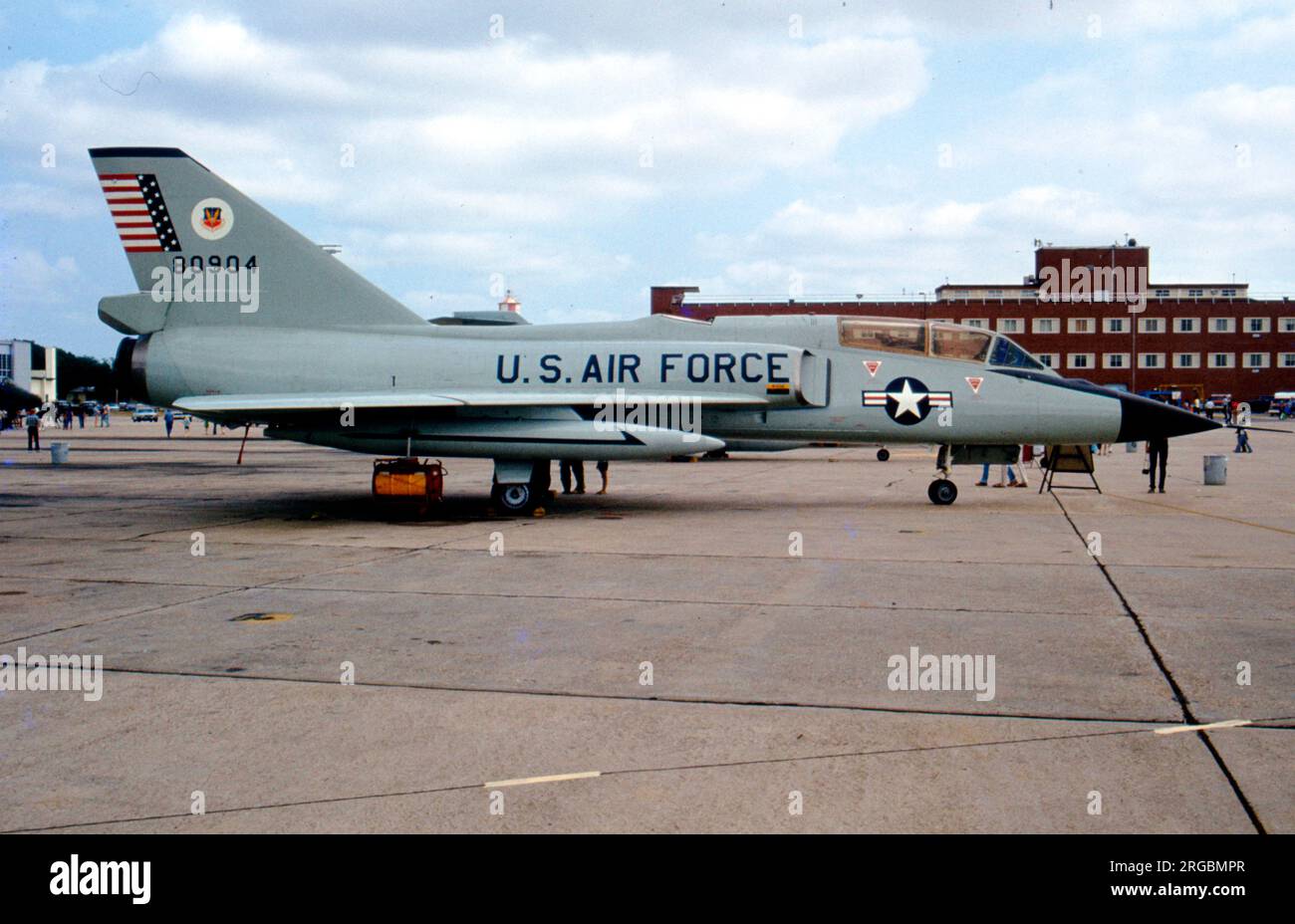 United States Air Force (USAF) - Convair F-106B-65-CO Delta Dart 58-0904 (MSN 8-27-46), du Air Defense Weapons Centre (ADWC), Tyndall AFB, FL. Banque D'Images
