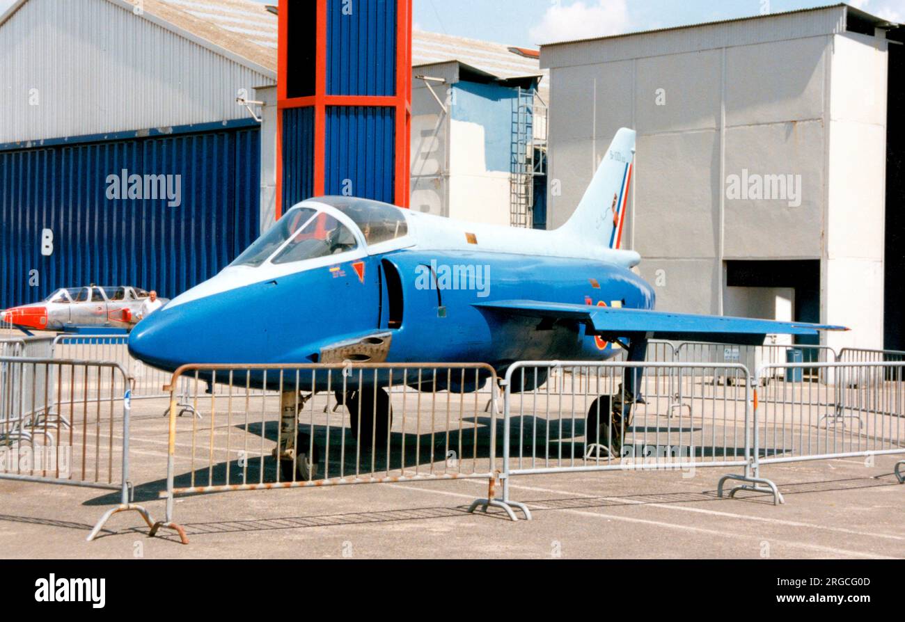 Breguet BR.1001 Taon 02 - E (msn 2), au Musée de l'air et de l'espace, le Bourget, près de Paris. Le Taon était un concurrent non réussi de la compétition OTAN 'LWSF' (Light Weight Strike Fighter), remportée par la Fiat G.91. Banque D'Images