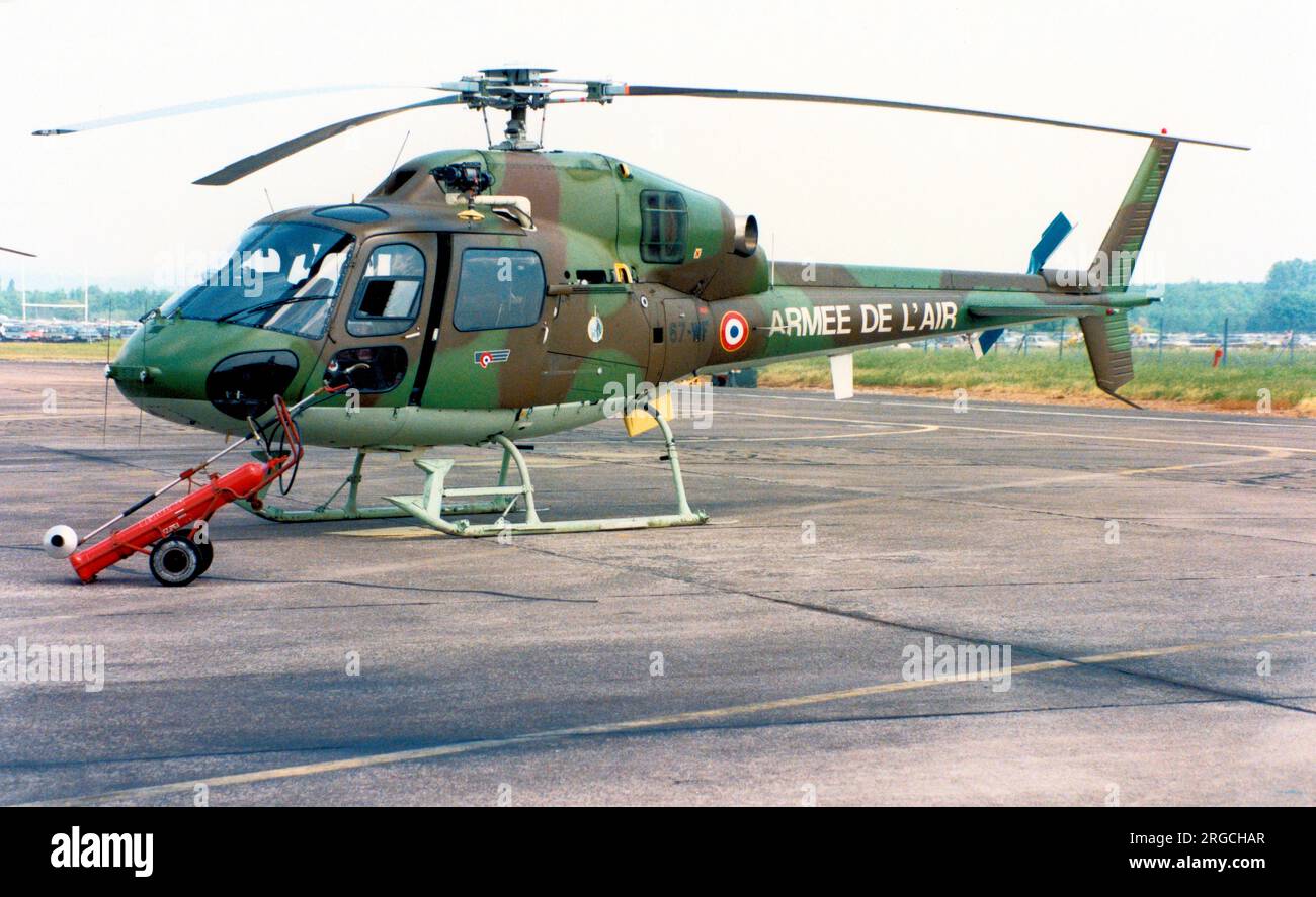 Armee de l'Air - Eurocopter AS555AN Fennec 2 5523 - 67-WF (msn 5523), de EH.02,067. (Armée de l'Air - Force aérienne française) Banque D'Images
