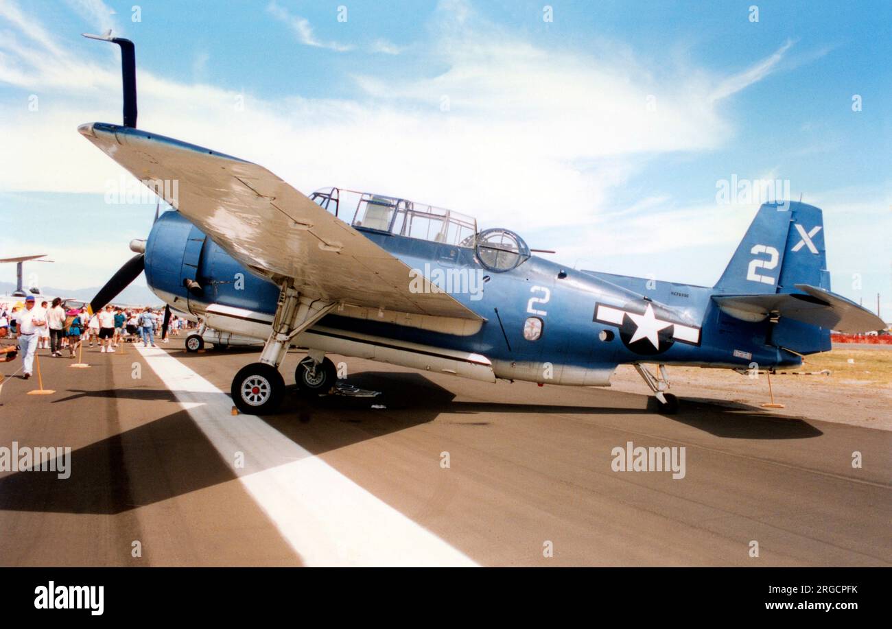 General Motors TBM-3E Avenger N7835C / 91264 (msn 4169), du musée aérien planes of Fame. Banque D'Images