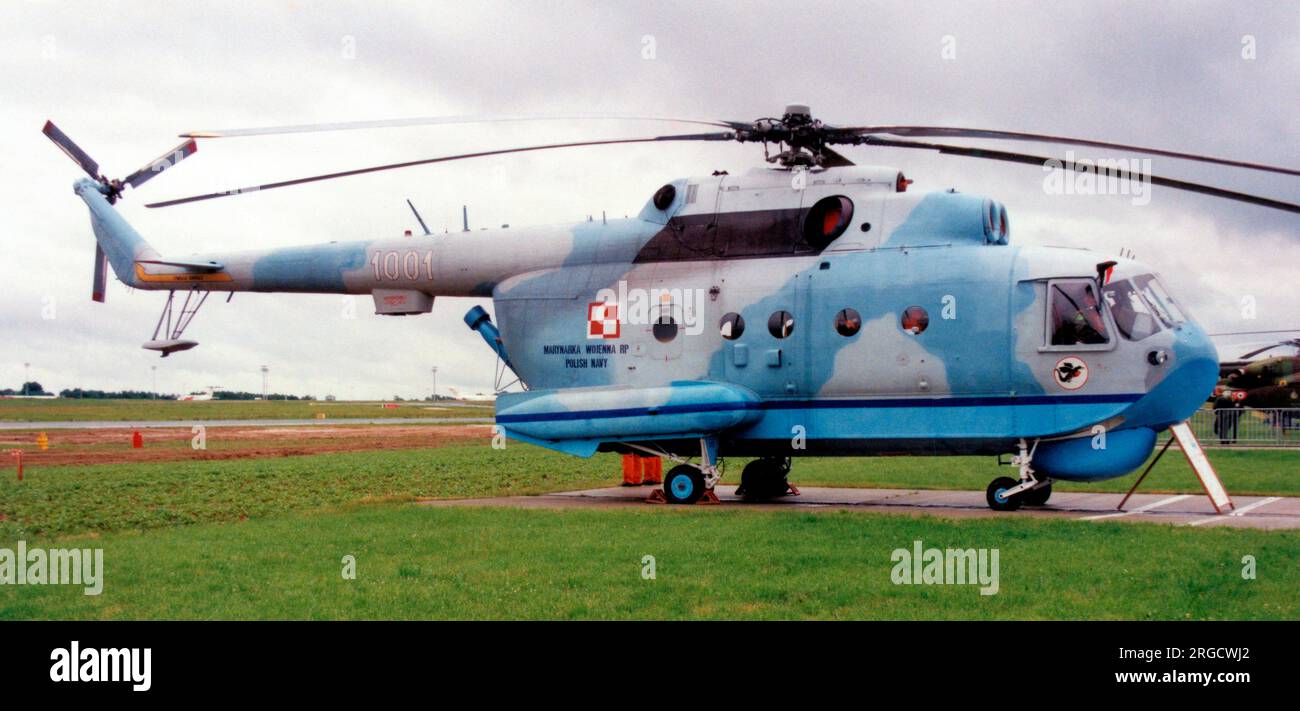 Marynarka Wojenna - Mil mi-14PL 1001 (MAN 44 BlotM). (Marynarka Wojenna - Marine polonaise) Banque D'Images