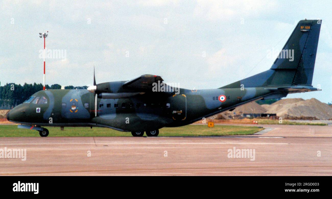 Armee de l'Air - CASA 235-100M 128 - 62-IK (msn C128), de l'et 01,062. (Armée de l'Air - Force aérienne française). Banque D'Images