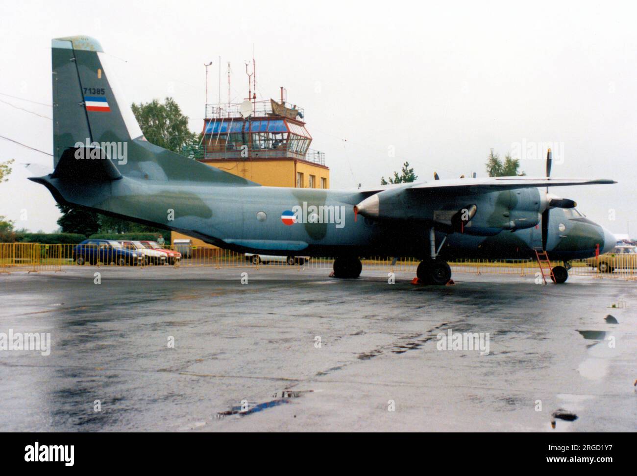 Armée de l'air serbe - Antonov an-26 71385 (msn 38-07) Banque D'Images