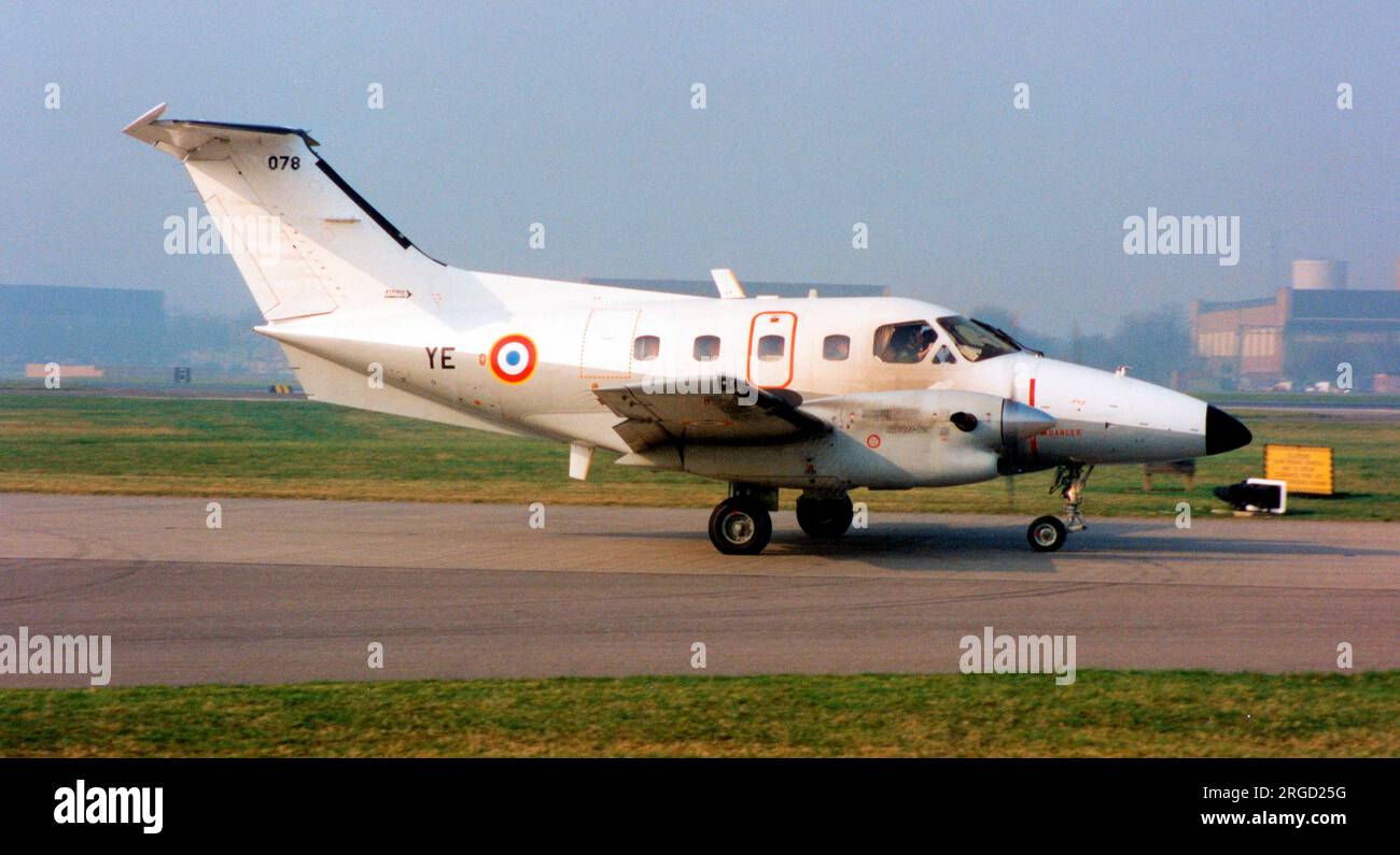 Armee de l'Air - Embraer EMB-121AA Xingu 078 / YE (msn 121-078) de EAT 00.319. (Armee de l'Air - Armée de l'Air française / EAT - ecole de l'aviation de transport) Banque D'Images