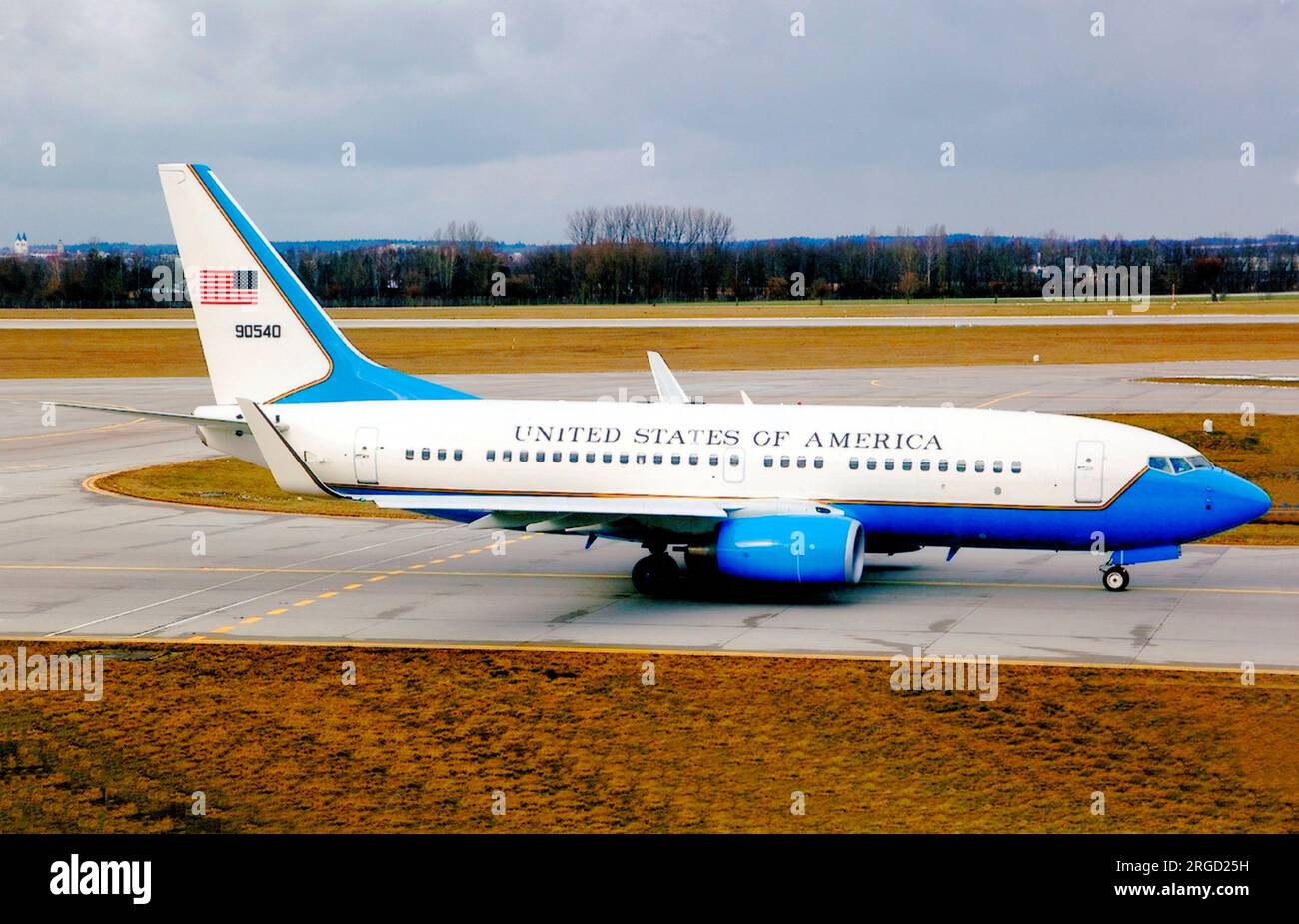 United States Air Force - Boeing C-40B 09-0540 (msn 40706 / 3512, 737-7FD BBJ) Banque D'Images