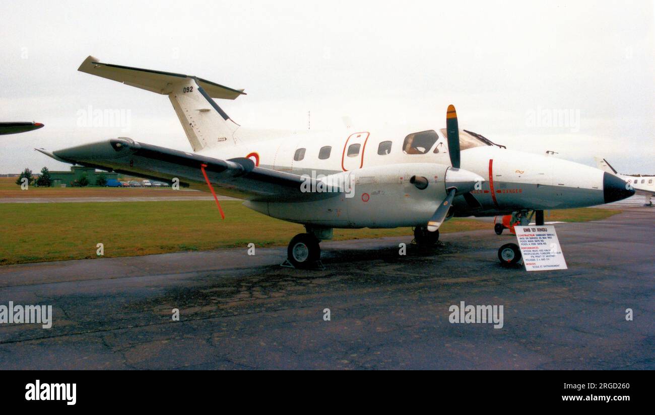 Armee de l'Air - Embraer EMB-121AA Xingu 092 / YL (msn 121-092) de EAT 00.319. (Armee de l'Air - Armée de l'Air française / EAT - ecole de l'aviation de transport) Banque D'Images