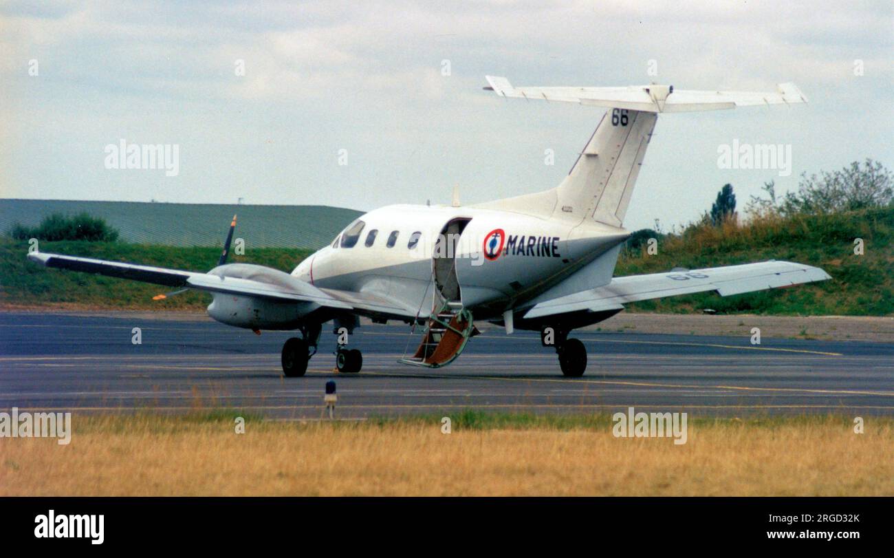 Aeronavale - Embraer EMB-121 Xingu 66 (msn 121-066). (Aéronavale - Aéronautique navale - Aviation navale française) Banque D'Images