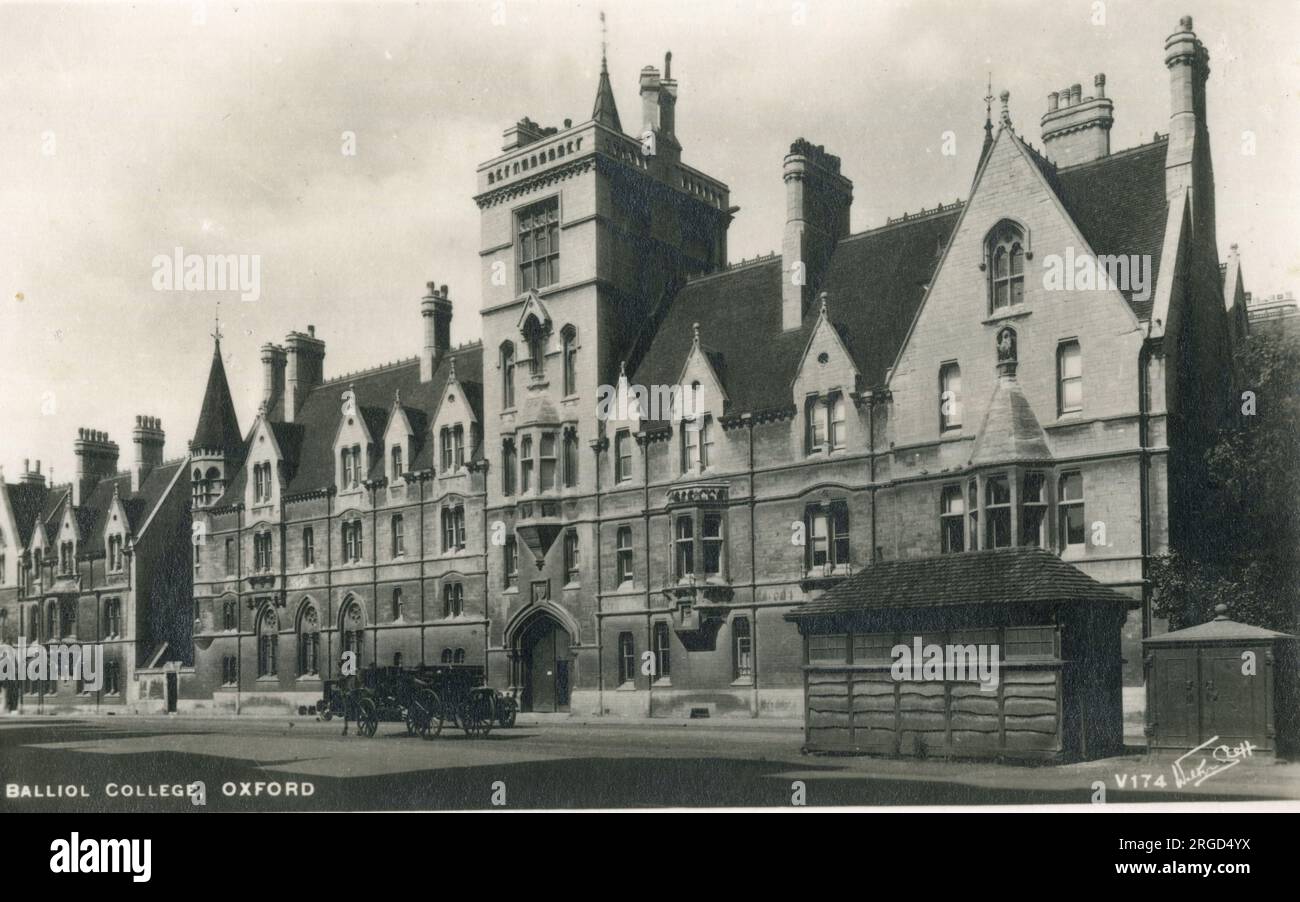 Au Balliol College, Oxford Banque D'Images
