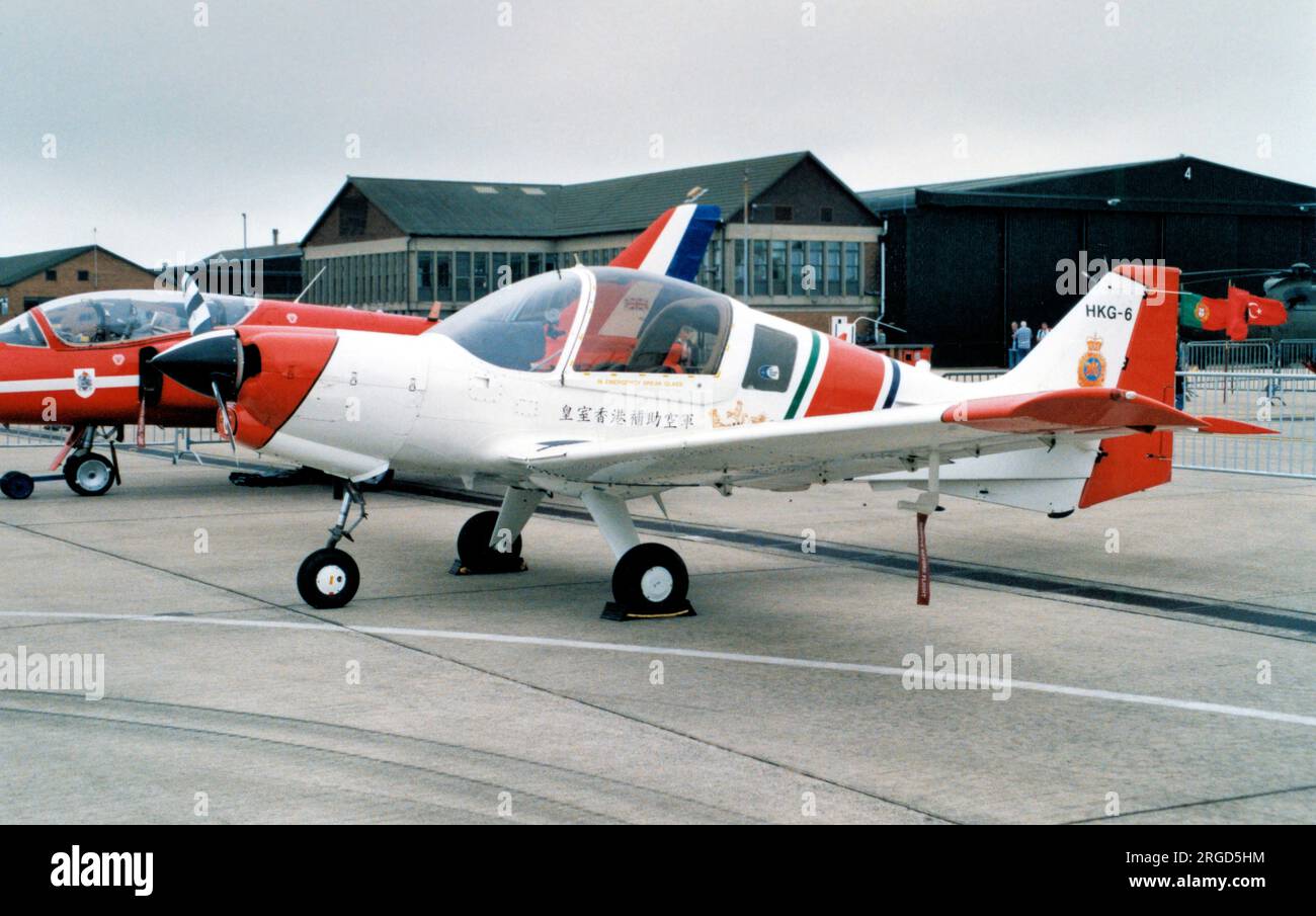 Scottish Aviation Bulldog 128 G-BPCL - HKG-6 (msn BH120/393) Banque D'Images