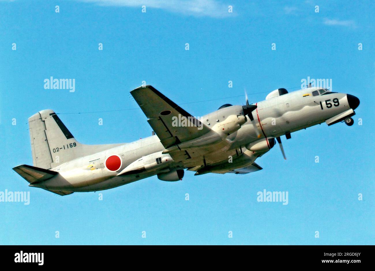 Force d'autodéfense aérienne japonaise - NAMC YS-11EB 02-1159 (msn 2151) Banque D'Images